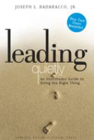 Leading_quietly